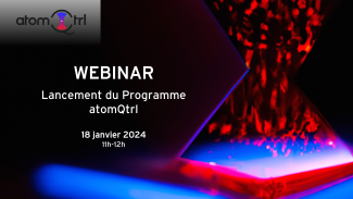 Programme atomQtrl - webinaire de lancement